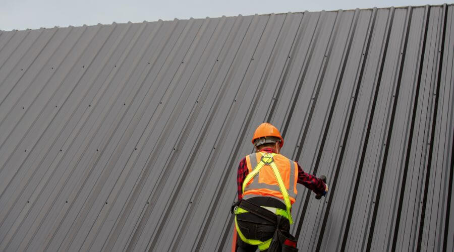 Professional metal roof installation services in Big Bay, MI